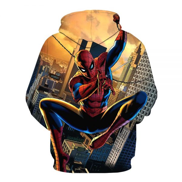 Spiderman Hoodies - Spiderman Series Super Hero save the world 3D Hoodie