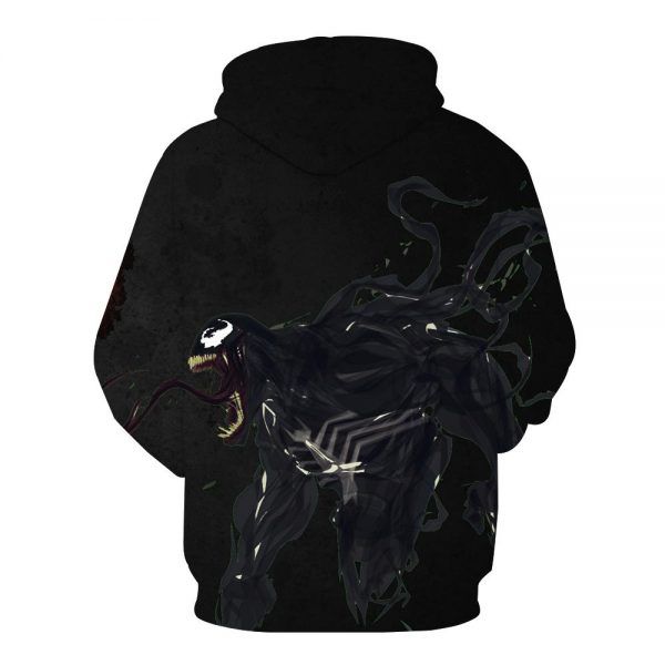 Spiderman Hoodies - Super Hero Venom symbiosis 3D Hoodie