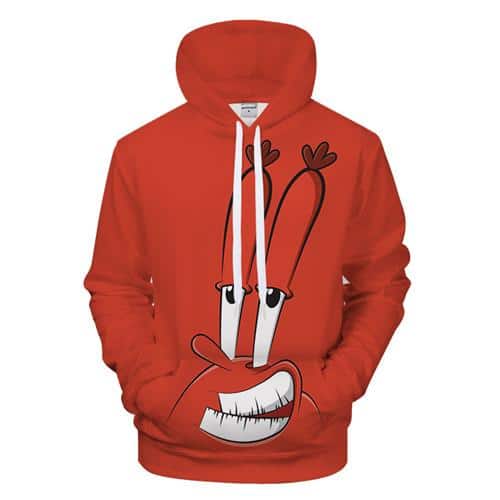 SpongeBob SquarePants Hoodie - 3D Printed Hooded Sweatshirt