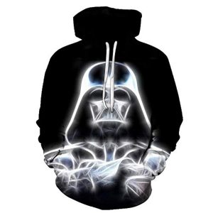 Star Wars Hoodies - Darth Vader 3D Print Black Hooded Jumper with Pocket