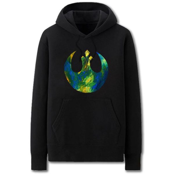 Star Wars Hoodies - Solid Color Super Cool Star Wars Fleece Hoodie