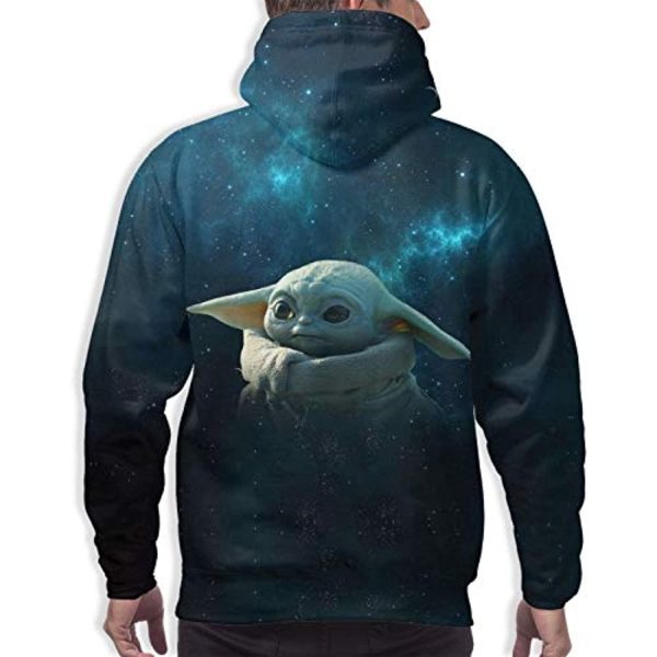 Star Wars Hoodies - Star Wars Baby Yoda 3D Print Hooded Jumper with Pocket