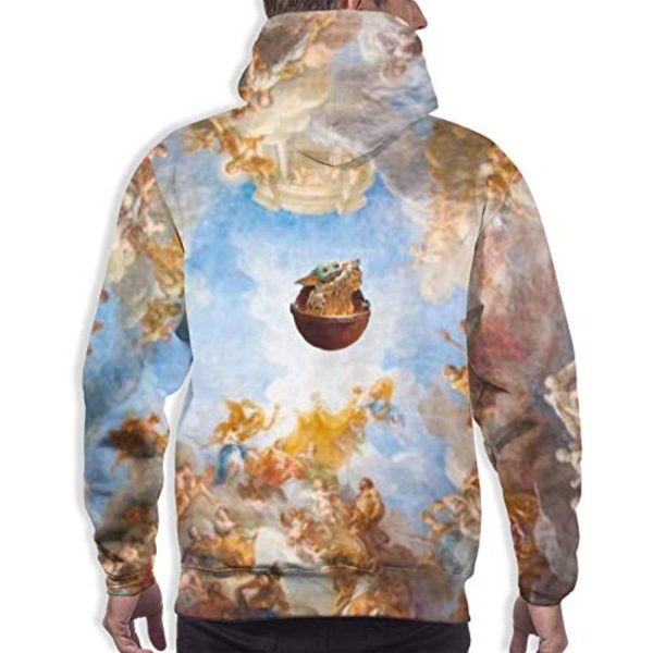 Star Wars Hoodies - Star Wars Baby Yoda 3D Print Hooded Jumper with Pocket