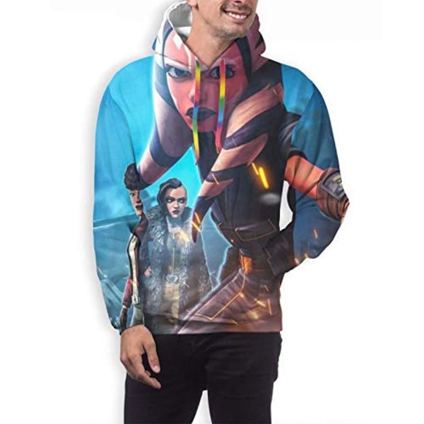Star Wars Hoodies - Star Wars the Clone Wars 3D Print Hooded Jumper with Pocket