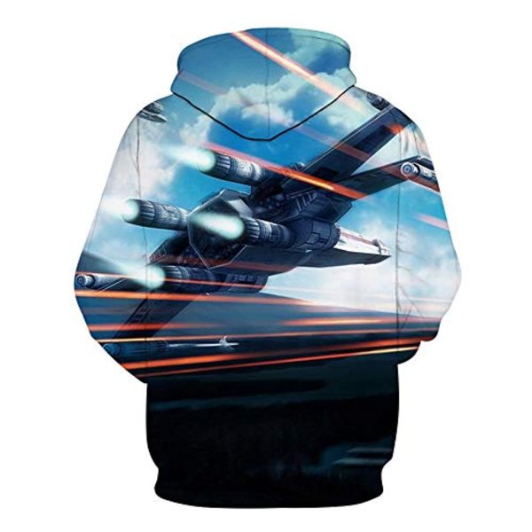 Star Wars Hoodies - X-Wing 3D Print Hooded Jumper with Pocket