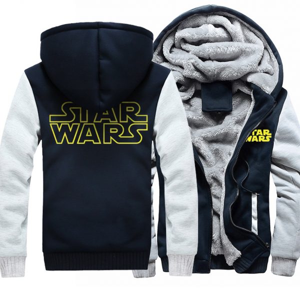 Star Wars Jackets - Solid Color Star Wars Series Star Wars Movie Icon Super Cool Fleece Jacket