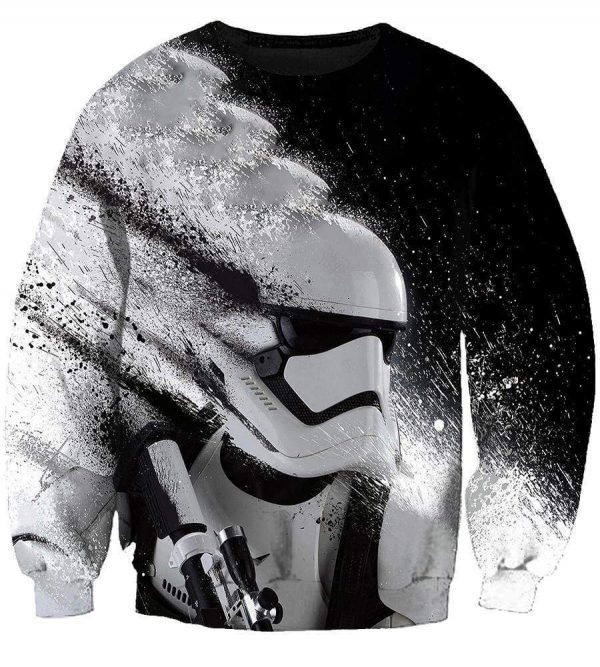 Star Wars Stormtrooper Hoodies - Pullover Black Hoodie