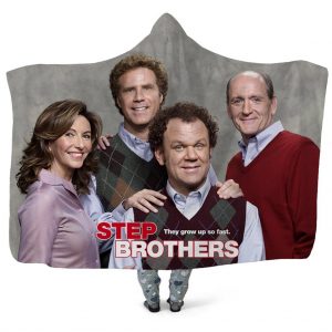 Step Brothers Hooded Blanket - They Grow So Fast Blanket
