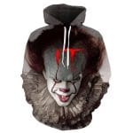 Stephen King's It The Pennywise Clown Hoodie Sweatshirt