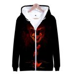 Stephen King's It The Pennywise IT Clown Zipper Hoodies