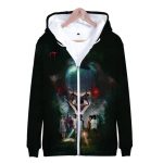Stephen King's It The Pennywise IT Clown Zipper Hoodies
