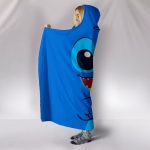 Stitch Hooded Blankets - Stitch Super Cute Hooded Blanket