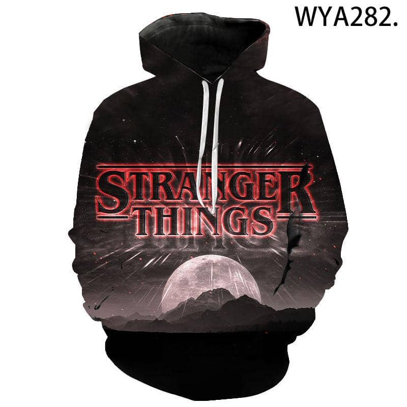 Stranger Things Hoodies - Fashion 3D Printed Streetwear Pullover