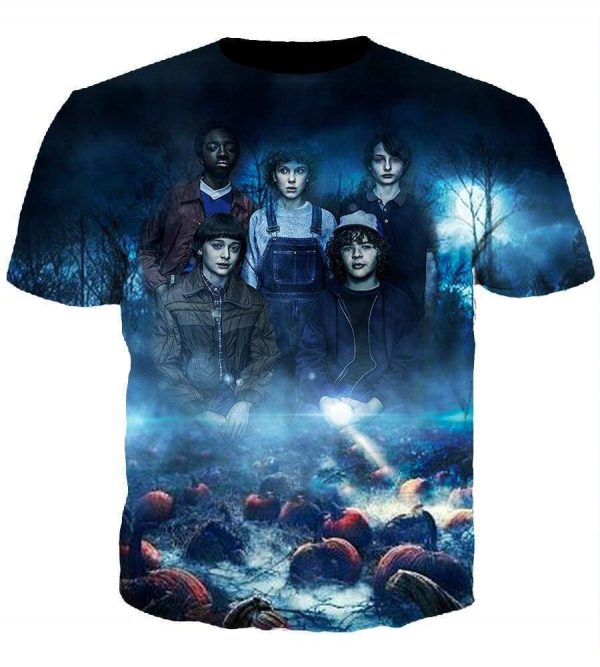 Stranger Things Hoodies - Pullover Black Hoodie