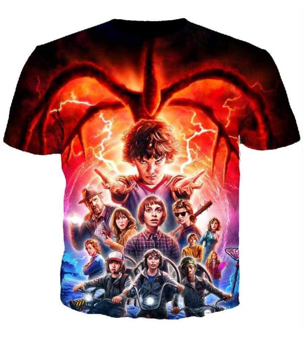 Stranger Things Hoodies - Pullover Red Hoodie