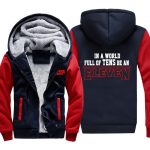 Stranger Things Jackets - Solid Color Stranger Things ELEVEN Icon Fleece Jacket