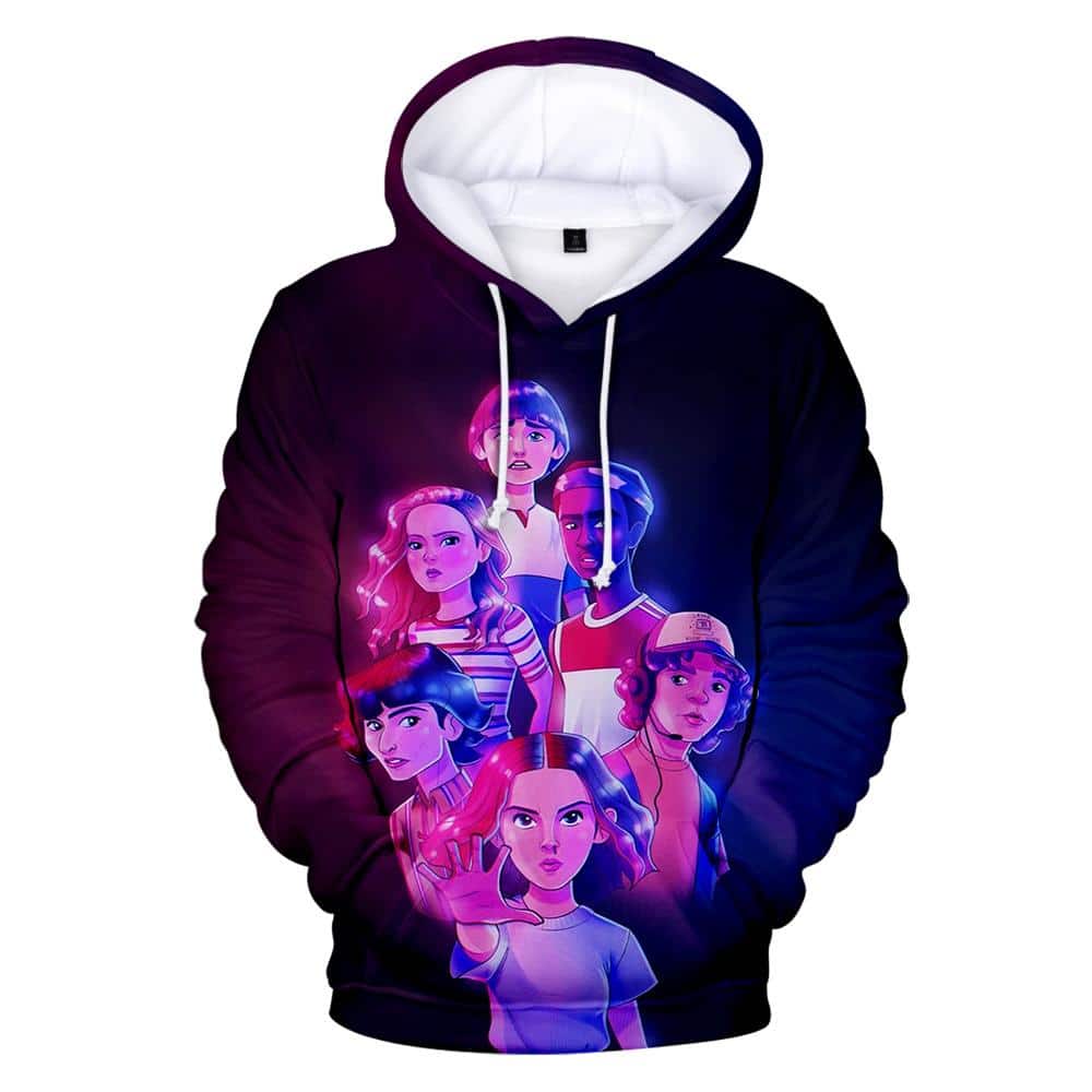 Stranger Things Series 3 Hoodies - 3D Printed Sweatshirts Pullovers