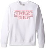 Stranger Things Sweatshirts - Stranger Things Series Men's Sweatshirt Red Icon Sweatshirt