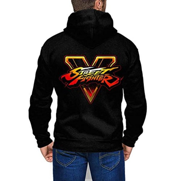 Street Fighter Hoodie - 3D Print Zip Up Hoodie with Pockets