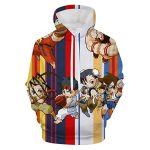 Street Fighter Hoodie - Cartoon Characters 3D Print Pullover with Pockets