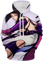 Street Fighter Hoodie - Juri 3D Print Pullover with Pockets