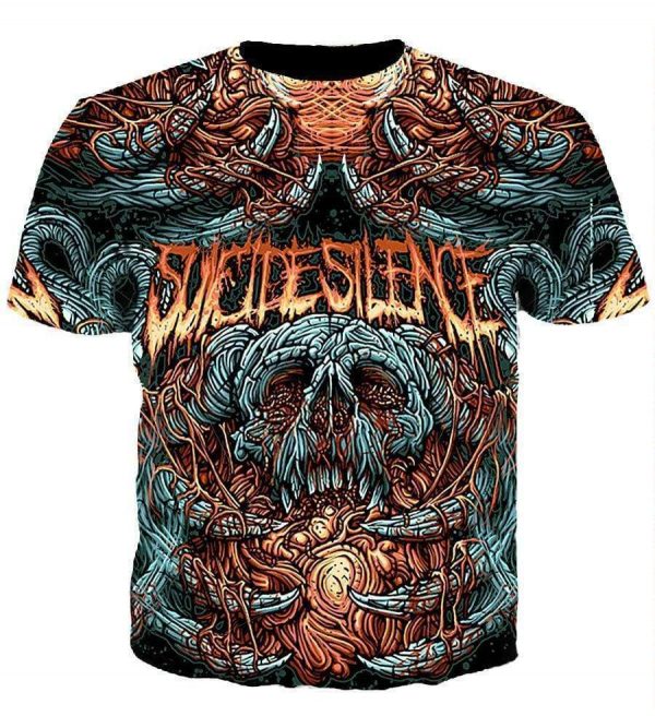 Suicide Silence Hoodies - Pullover Blue Hoodie