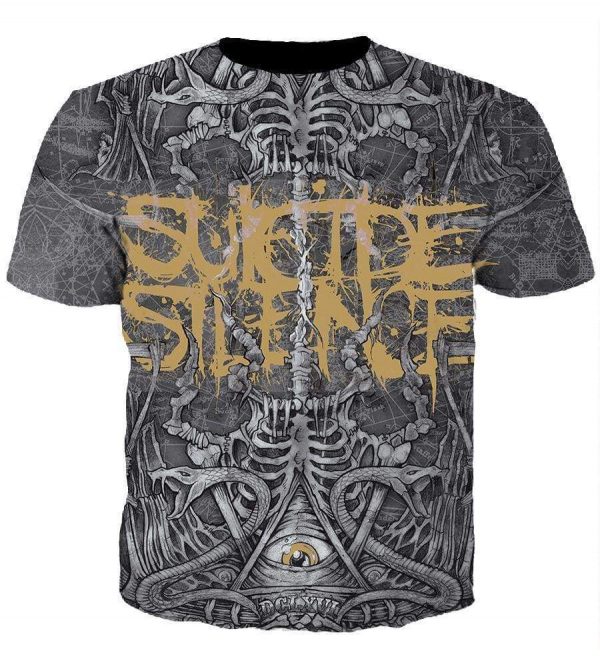 Suicide Silence Hoodies - Pullover Grey Hoodie