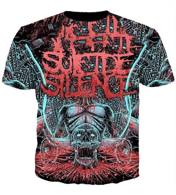 Suicide Silence Hoodies - Pullover Red Hoodie