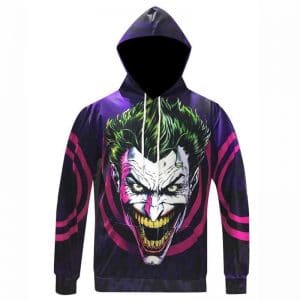 Suicide Squad 3D Hoodies - Joker Hooded Sweatshirt