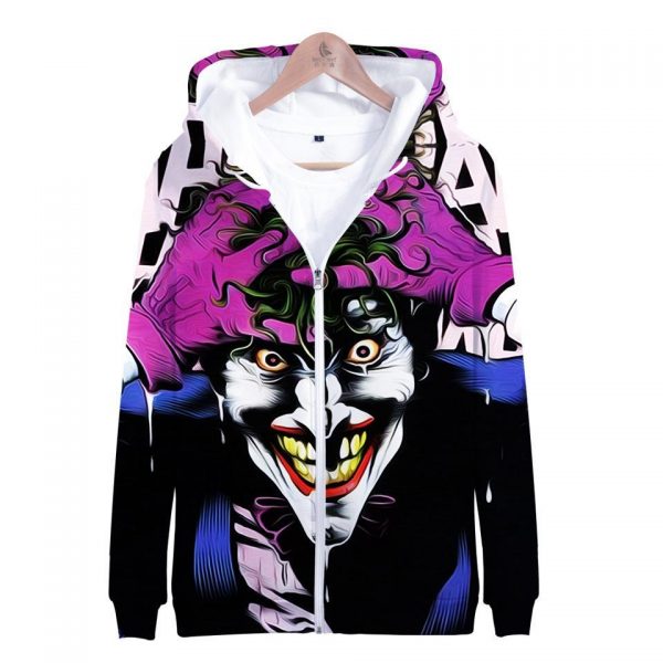 Suicide Squad Hoodies - Joker Series Evil Joker Unisex 3D Hoodie