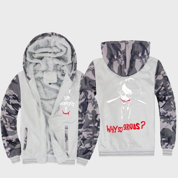 Suicide Squad Jackets -Suicide Squad Movie Series Clown Icon Super Cool Fleece Jacket