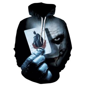 Suicide Squad Joker 3D Print Sweatshirt - Hip Hop Pullovers Hoodies