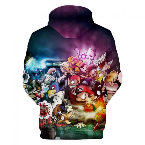 Super Smash Bros. Ultimate 3D Game Sweatshirts Hoodies