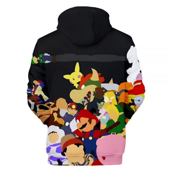 Super Smash Bros. Ultimate 3D Game Sweatshirts Hoodies