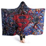 Superman Hooded Blanket - Wearable Flannel Blanket