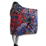 Superman Hooded Blanket - Wearable Flannel Blanket