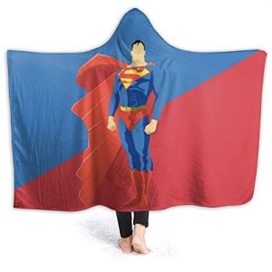 Superman Hooded Blanket - Wearable Flannel Blanket