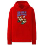 SuperNatural Hoodies - Solid Color SuperNatural Cartoon Style Super Cute Fleece Hoodie