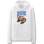 SuperNatural Hoodies - Solid Color SuperNatural Cartoon Style Super Cute Fleece Hoodie