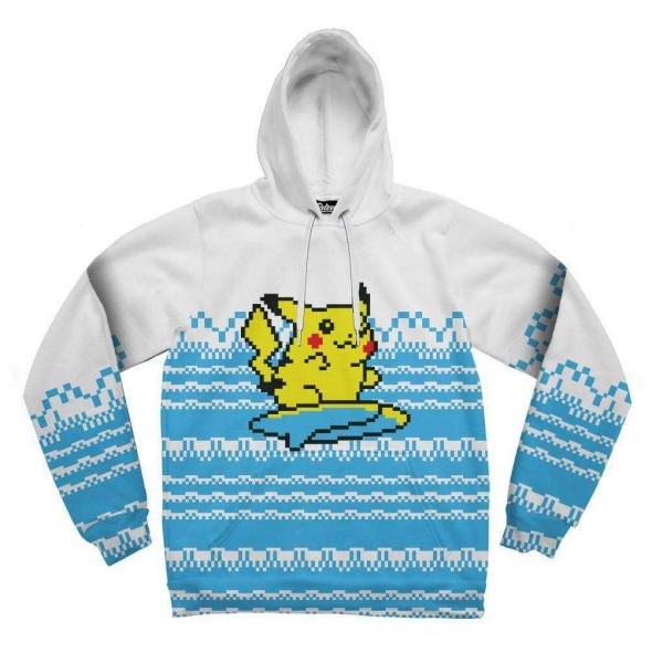 Surfing Pika Hoodie