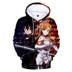 Sword Art Online 3D Hoodies - Fashion Harajuku Sweatshirt