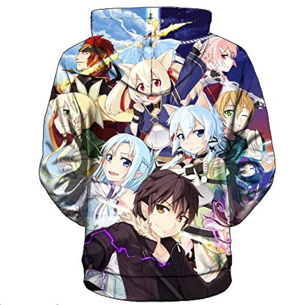 Sword Art Online Hoodie Outwear