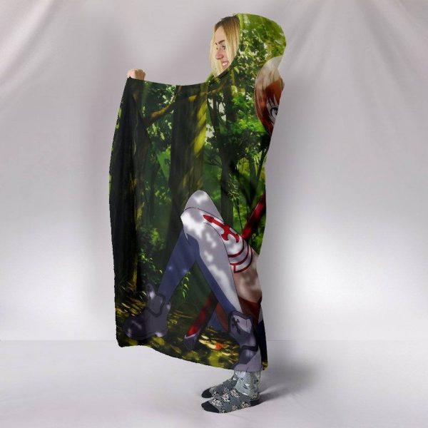 Sword Art Online Kirito Asuna Hooded Blanket - Under The Shade