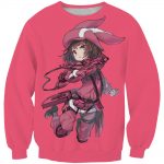 Sword Art Online Kohiruimaki Karen Hoodies - Pullover Pink Hoodie