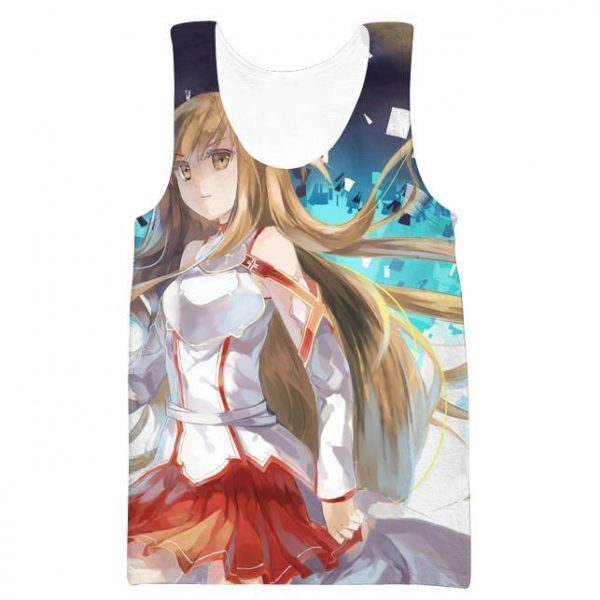 Sword Art Online  Yuuki Asuna Hoodies - Pullover Long Hairstyle Hoodie