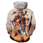 Team Fortress 2 Funny Long Sleeves 3D Printed Zipper Hoodies Sweatshirts