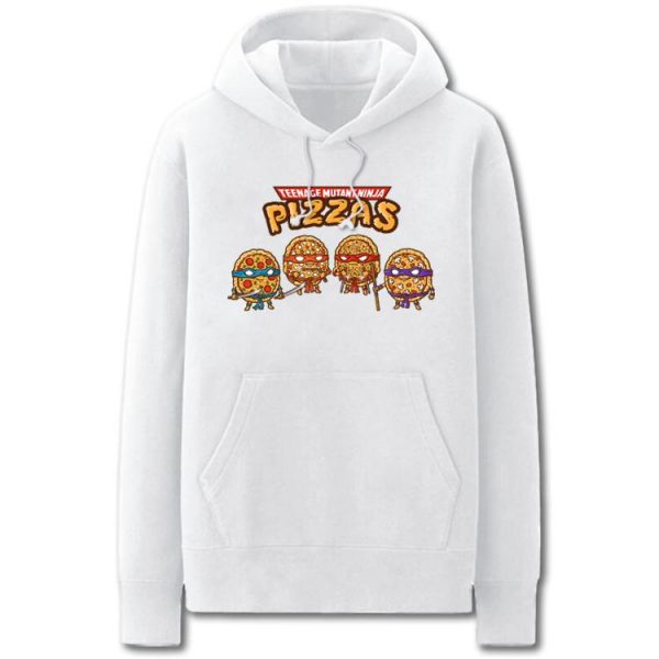 Teenage Mutant Ninja Turtle Hoodies - Solid Color Turtles Cartoon Style Super Cute Fleece Hoodie