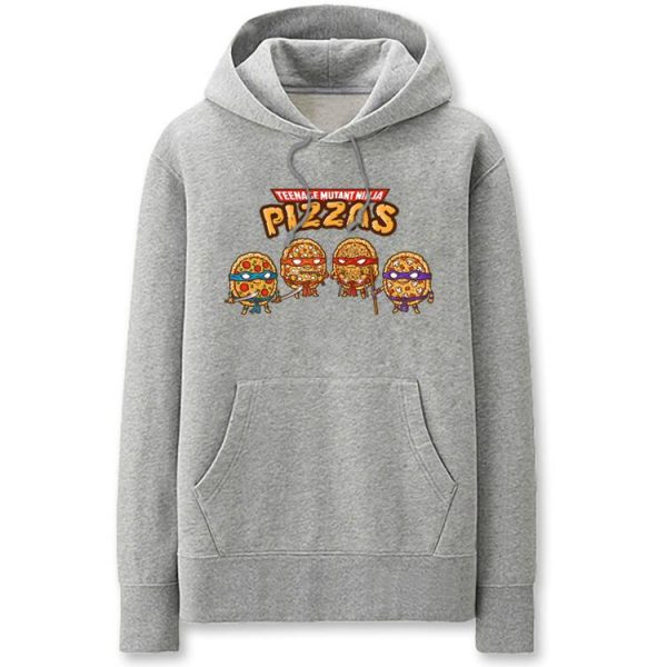 Teenage Mutant Ninja Turtle Hoodies - Solid Color Turtles Cartoon Style Super Cute Fleece Hoodie