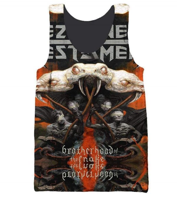 Testament Hoodies - Pullover Orange Hoodie