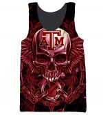 Texas A&M Aggies Hoodies - Pullover Red 3D Hoodie